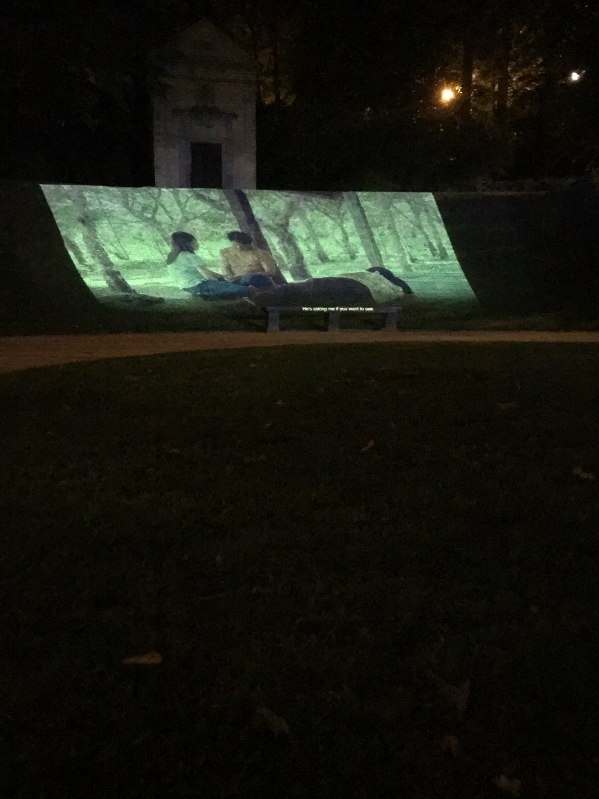 cinema installation